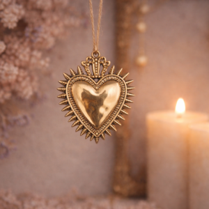 Ex-voto coeur lumineux