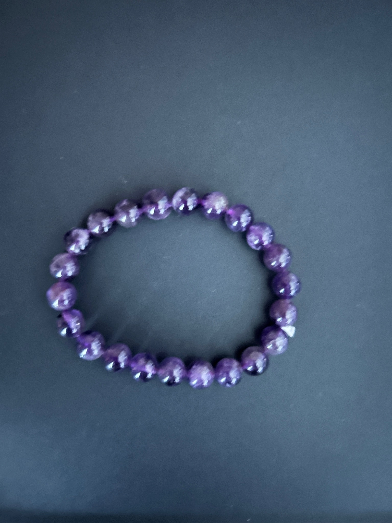 Bracelet Améthyste – apaisement, intuition & protection