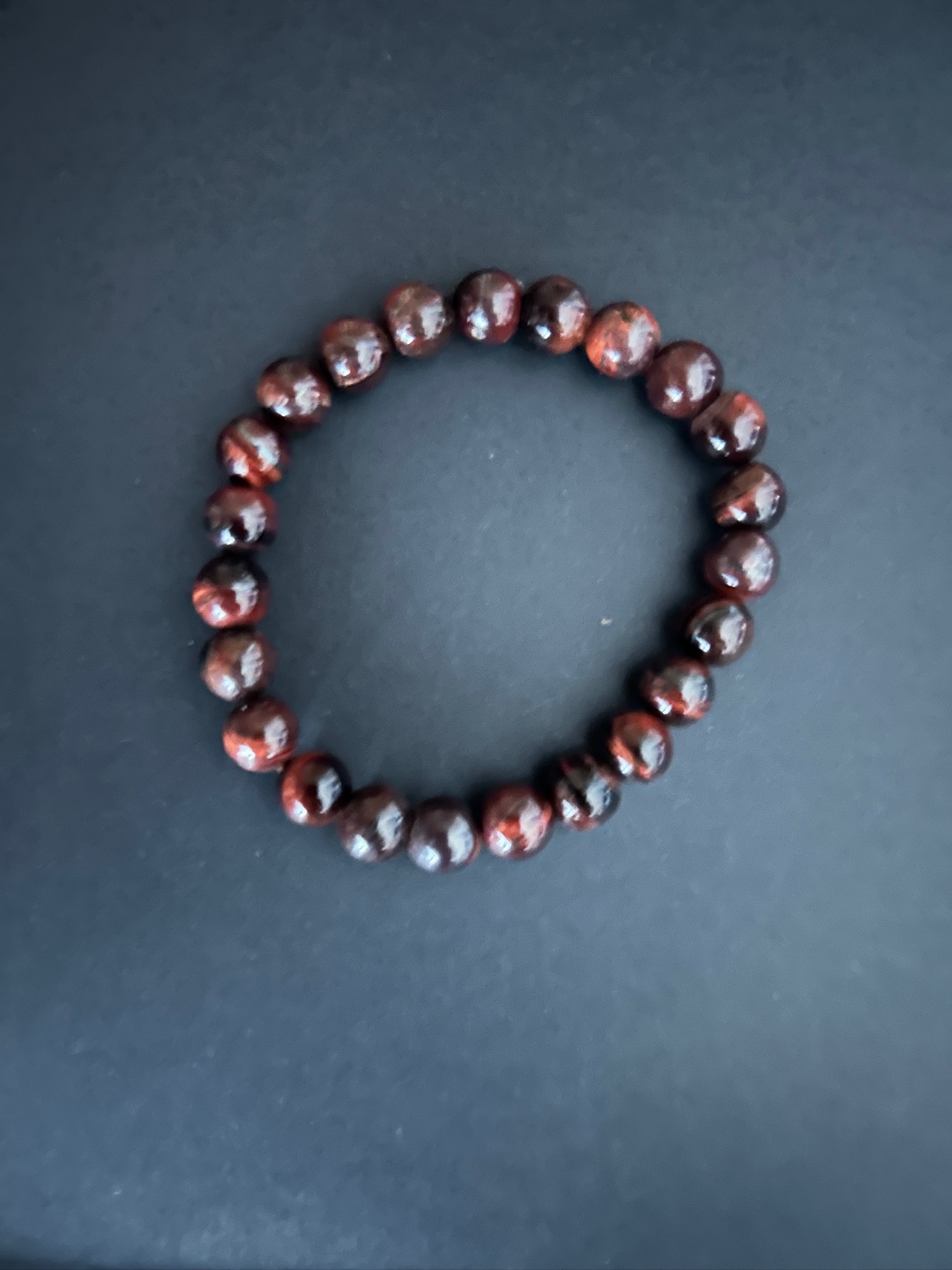 Bracelet Œil de Taureau – protection, force & ancrage