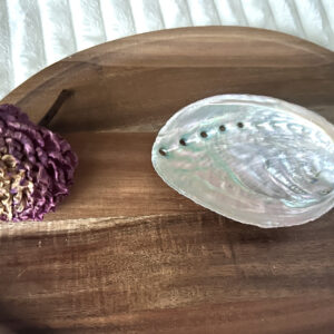 Coquille d’ormeau – Support naturel pour fumigation & encens