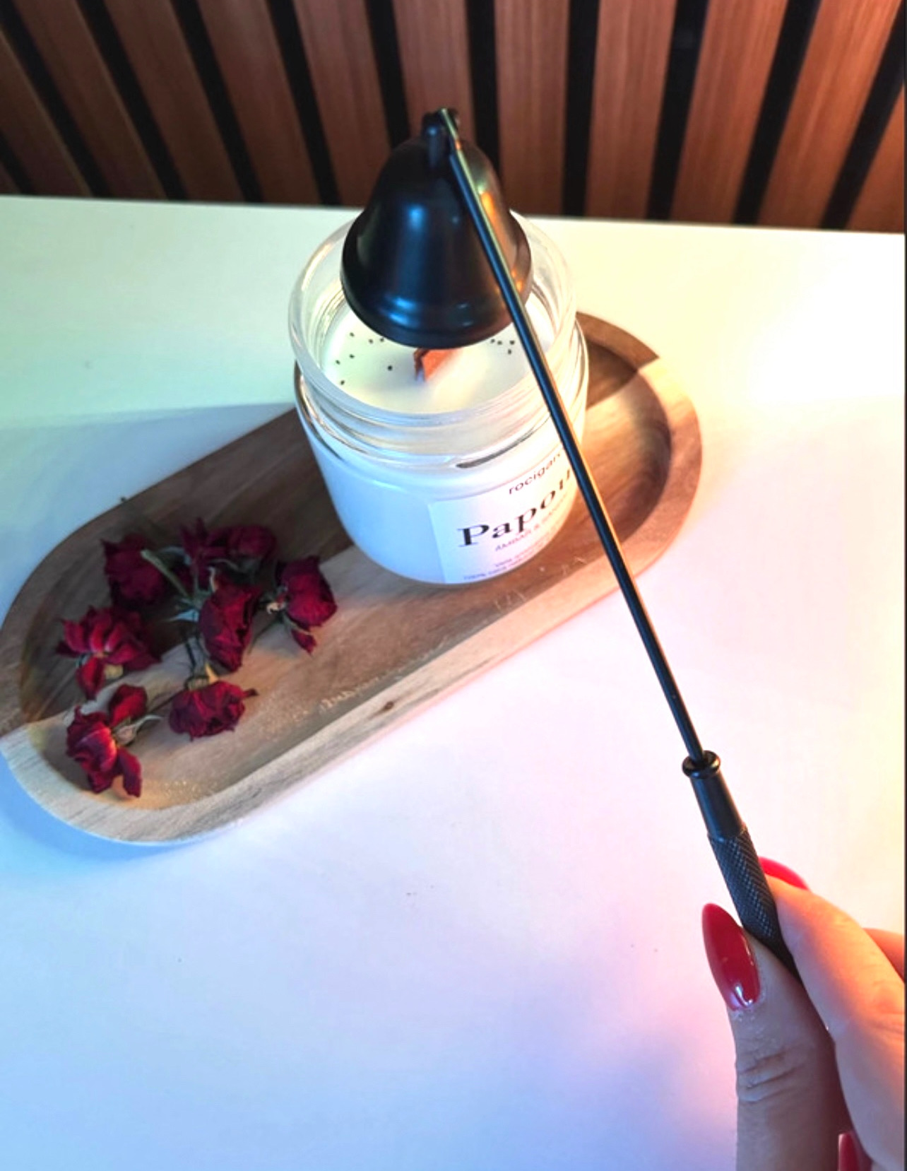 Éteignoir à bougie – Accessoire chic pour extinction propre